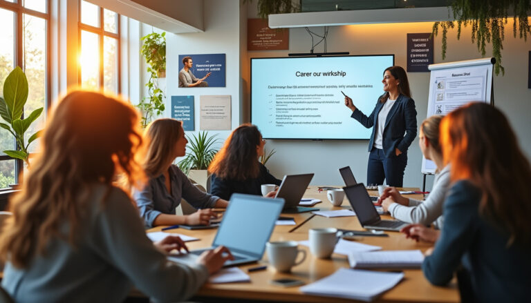 participez à notre atelier interactif à couches et apprenez à créer votre cv et lettre de motivation en quelques clics. profitez de conseils pratiques et d'un accompagnement personnalisé pour booster votre recherche d'emploi et faire bonne impression auprès des recruteurs !