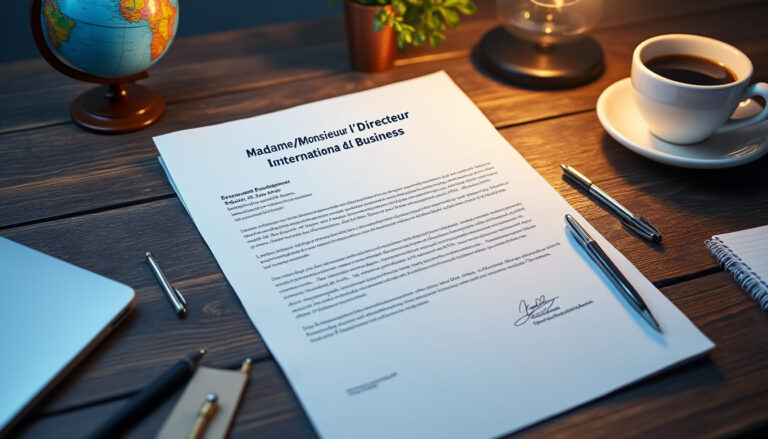 découvrez notre modèle de lettre de motivation parfaitement adapté pour intégrer un bts en commerce international via parcoursup. nos conseils et exemples vous aideront à rédiger une lettre percutante qui mettra en valeur vos compétences et votre passion pour le commerce international.
