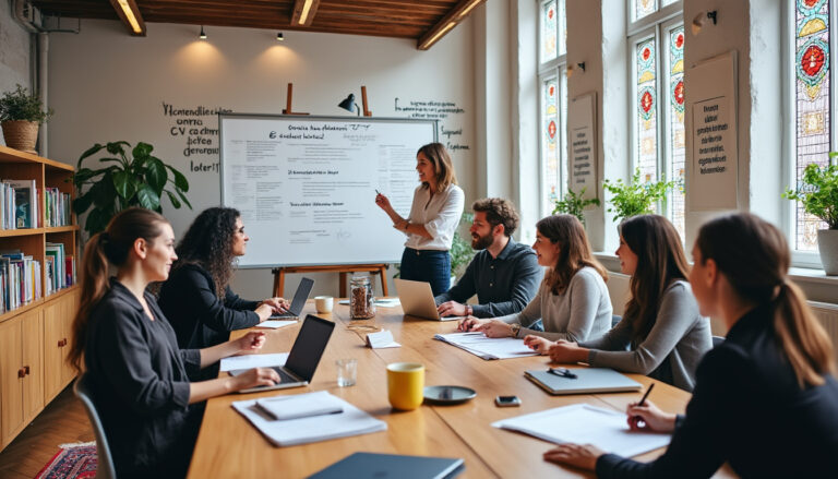 participez à l'atelier de rédaction de cv et lettres de motivation à chartres, organisé par le pôle de carrières. apprenez à valoriser vos compétences et à séduire les recruteurs avec des documents professionnels de qualité. inscrivez-vous dès maintenant pour donner un coup de pouce à votre carrière !