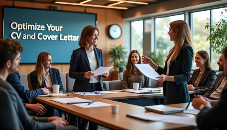 participez à notre formation de job dating à quimperlé et apprenez à optimiser votre cv et votre lettre de motivation. impressionnez les recruteurs en seulement 5 minutes et boostez vos chances d'obtenir le poste de vos rêves !