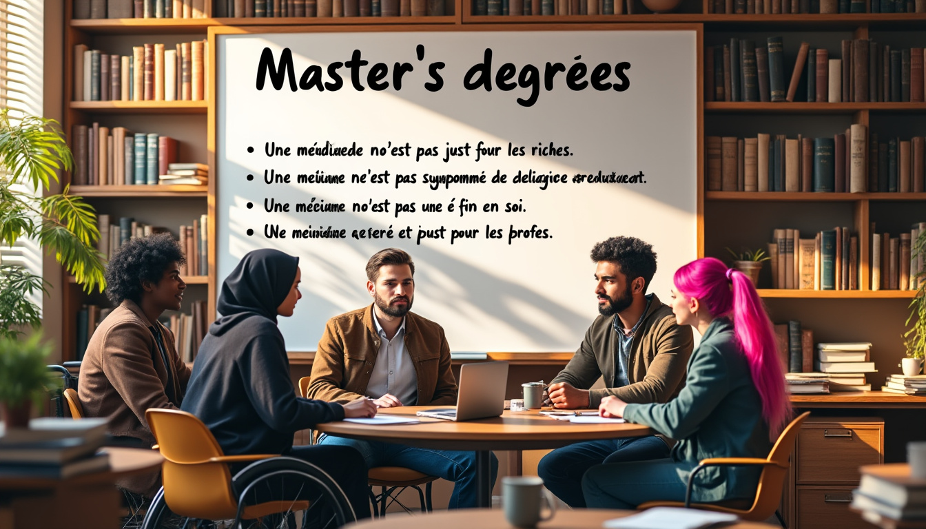 découvrez les cinq idées reçues sur le master qui peuvent obscurcir votre vision. de l'admission à la vie étudiante, éclaircissez vos doutes et préparez-vous à réussir votre parcours académique!