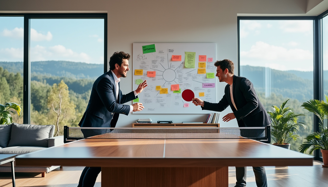 découvrez à villeneuve-sur-lot une approche innovante pour postuler : le ping-pong ! remplacez les traditionnelles lettres de motivation et cv par un entretien dynamique et interactif. une méthode originale pour mettre en avant vos compétences tout en vous amusant.