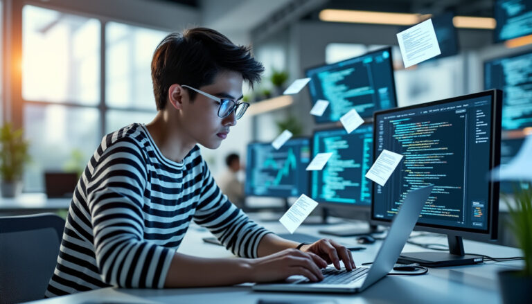 découvrez l'incroyable histoire d'un jeune prodige de freyming-merlebach, qui à seulement 19 ans, a conçu une intelligence artificielle révolutionnaire capable de rédiger des cv et des lettres de motivation en un temps record. une innovation qui transforme la recherche d'emploi et facilite la vie de milliers de candidats.