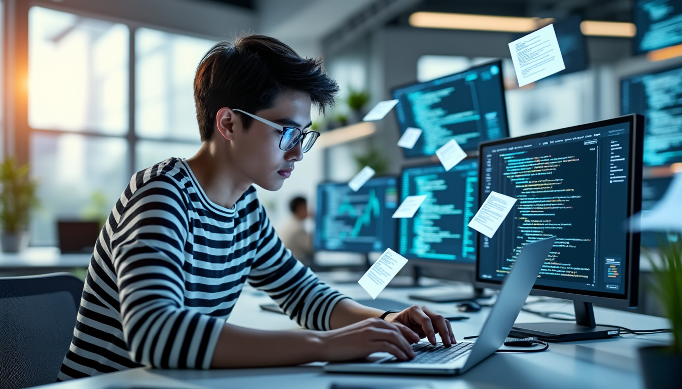 découvrez l'incroyable histoire d'un jeune prodige de freyming-merlebach, qui à seulement 19 ans, a conçu une intelligence artificielle révolutionnaire capable de rédiger des cv et des lettres de motivation en un temps record. une innovation qui transforme la recherche d'emploi et facilite la vie de milliers de candidats.