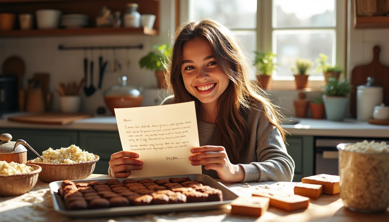 découvrez l'histoire fascinante d'une lycéenne qui a décidé de sortir des sentiers battus en soumettant une recette de brownies comme lettre de motivation sur parcoursup pour intégrer une filière de psychologie. une expérience inattendue qui montre l'originalité et la créativité à travers le processus de sélection.