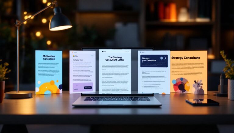 découvrez 5 modèles d’e-mails efficaces pour accompagner votre lettre de motivation en tant que consultant en stratégie. optimisez vos candidatures avec des exemples personnalisables qui attireront l'attention des recruteurs.